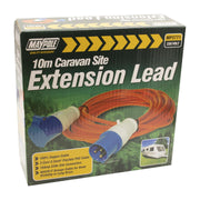 Maypole MP3773 10 Metre Caravan Site Mains Hook Up Lead 230V Lightweight MP3771 Maypole - UK Camping And Leisure