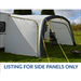 Maypole MP9530 pair of panel side walls to fit a Maypole MP9529 air canopy Maypole - UK Camping And Leisure