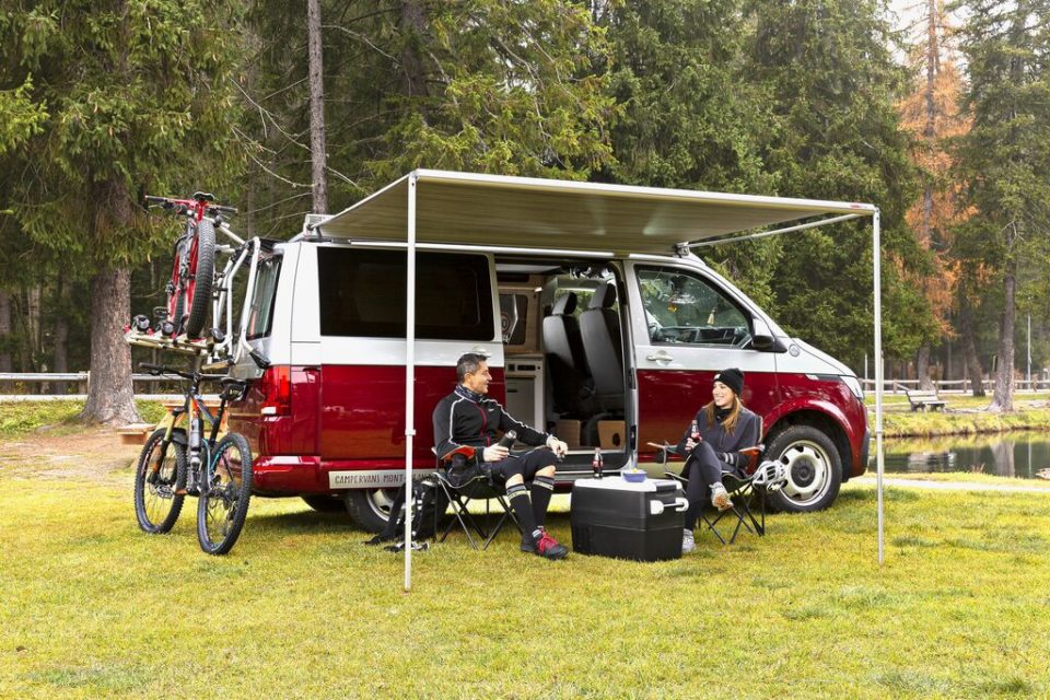Fiamma F35 Pro Minivan Awning - Titanium Case Fiamma - UK Camping And Leisure