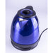 Metallic Blue Low Power 1.2L 750W Cordless Kettle Powerpart - UK Camping And Leisure