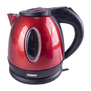 Metallic Red Compact Low Power 1.2L 750W Cordless Kettle Caravan Camper Van RV Powerpart - UK Camping And Leisure