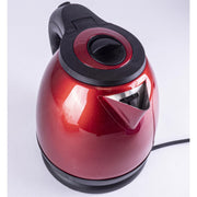 Metallic Red Compact Low Power 1.2L 750W Cordless Kettle Caravan Camper Van RV Powerpart - UK Camping And Leisure