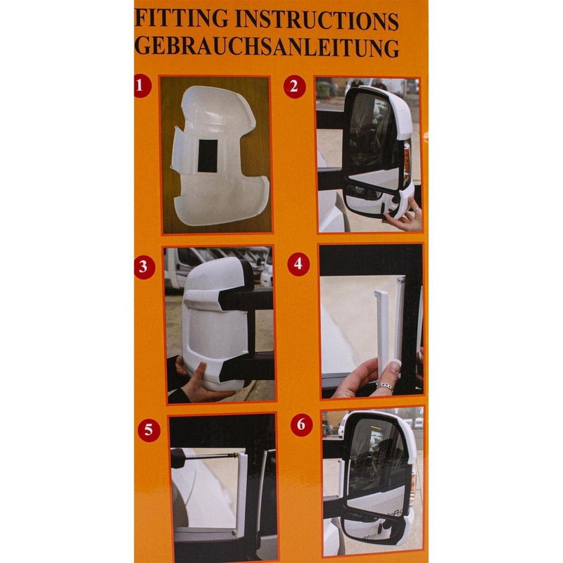 Milenco Falcon Mirror Protectors Milenco - UK Camping And Leisure