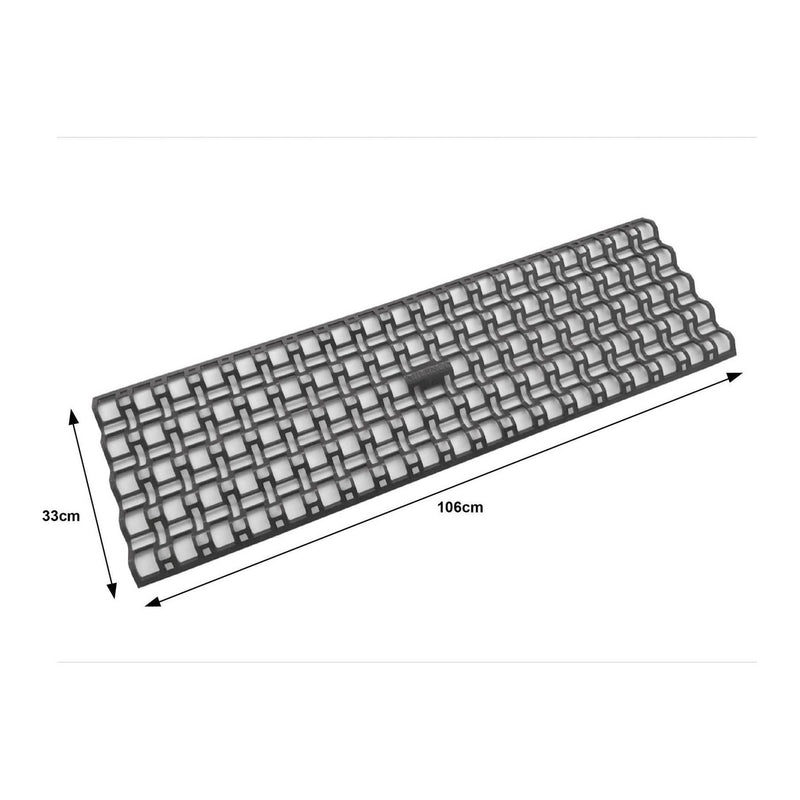 Milenco Giant Lattice Grip Mat Pair Milenco - UK Camping And Leisure