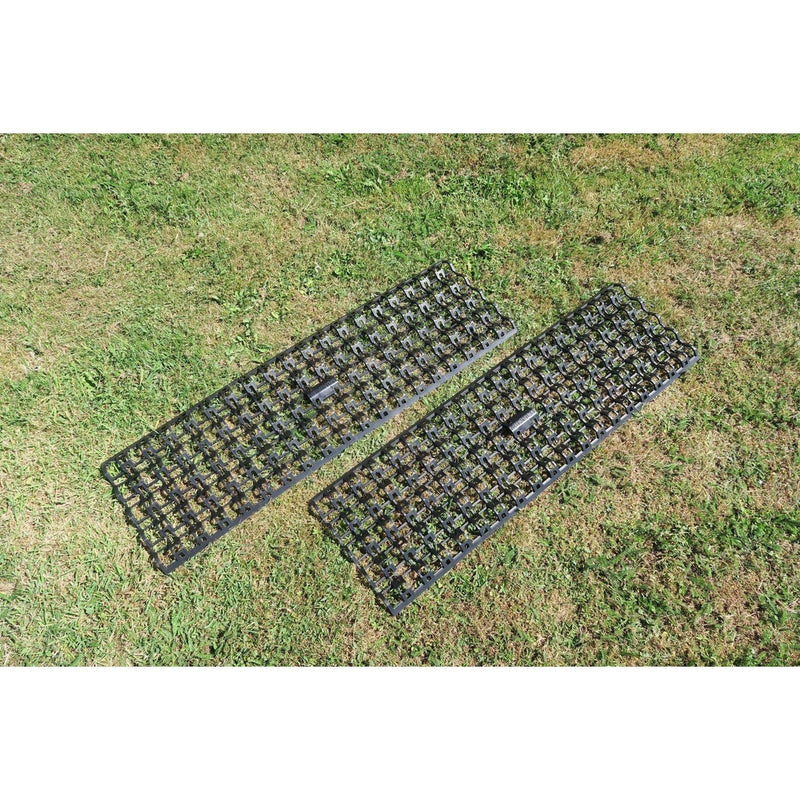 Milenco Giant Lattice Grip Mat Pair Milenco - UK Camping And Leisure