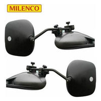 Milenco Grand Aero Convex Glass Towing Mirror x2