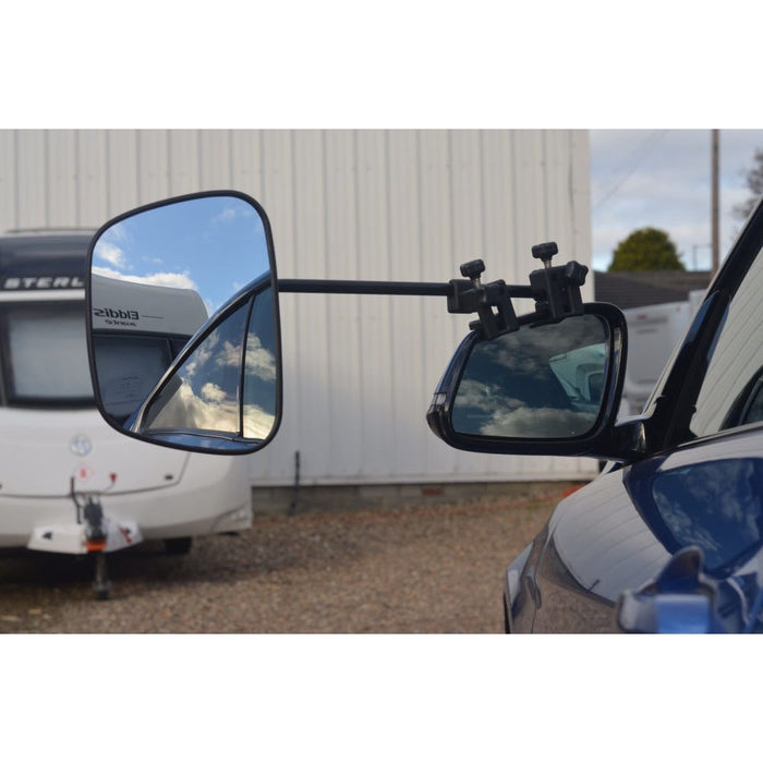 2 x Milenco Grand Aero Convex Glass Towing Mirror UK Camping And Leisure