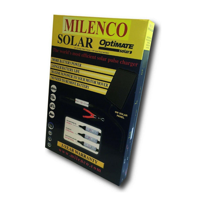 Milenco Solar Battery Charger Panel Milenco - UK Camping And Leisure