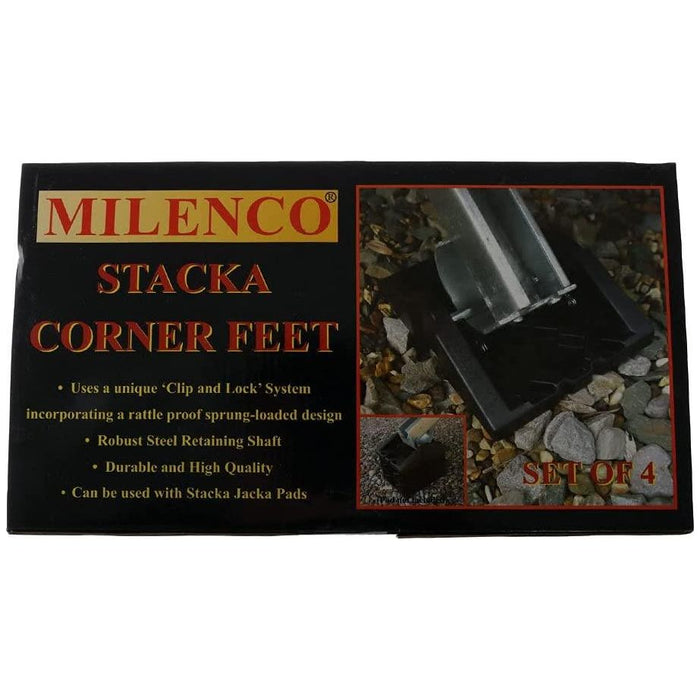 Milenco Stacka Corner Feet Pads UK Camping And Leisure