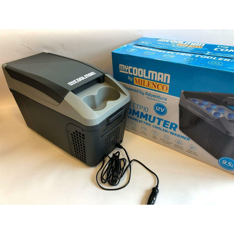 Milenco Thermoelectric Cooler Warmer MyCoolman CTP10 Commuter 12V Car Truck MyCoolMan - UK Camping And Leisure