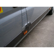 Milenco Van Door Deadlock - Black Single for Caravan, Motorhome, and Conversion Milenco - UK Camping And Leisure