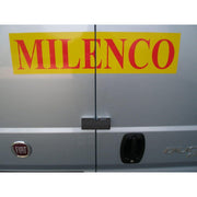 Milenco Van Door Deadlock - Black Single for Caravan, Motorhome, and Conversion Milenco - UK Camping And Leisure