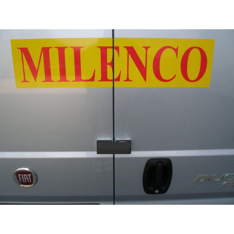 Milenco Van Door Deadlock - Black Single for Caravan, Motorhome, and Conversion Milenco - UK Camping And Leisure