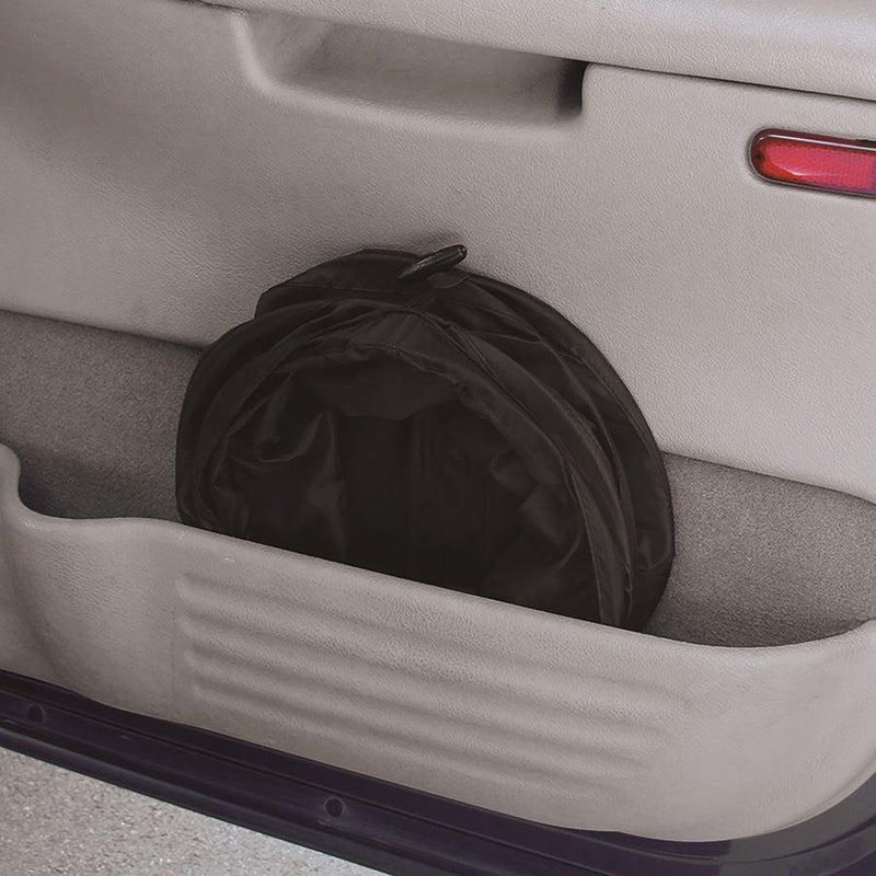 Mini Bin Pop Up Black Storage Dustbin UK Camping And Leisure - UK Camping And Leisure