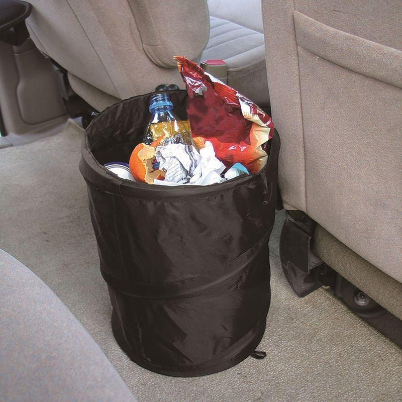 Mini Bin Pop Up Black Storage Dustbin UK Camping And Leisure - UK Camping And Leisure