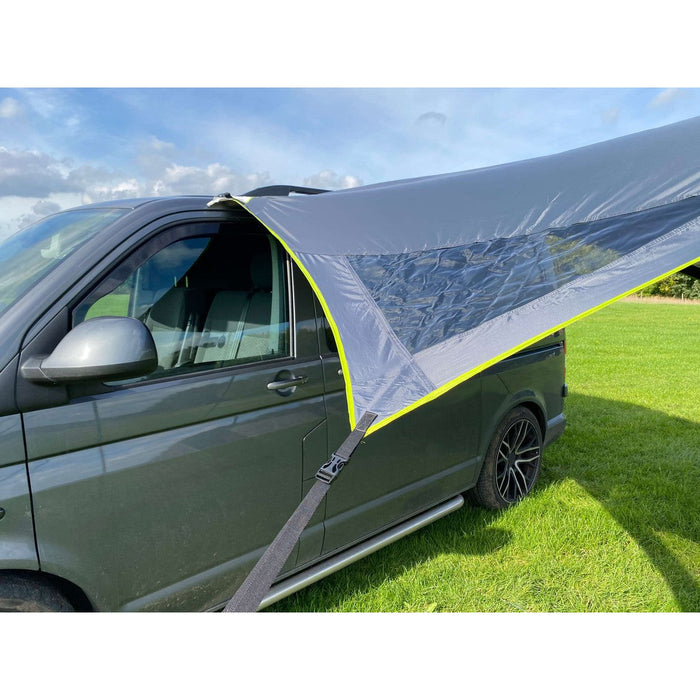 Olpro Modern Shade Canopy (Charcoal & Lime) Olpro - UK Camping And Leisure