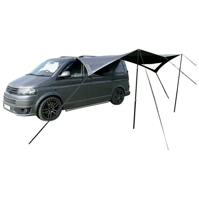 Olpro Modern Shade Canopy (Charcoal & Lime) Olpro - UK Camping And Leisure