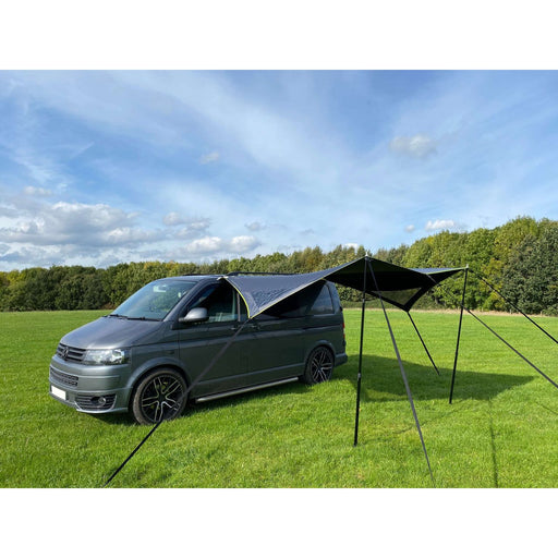 Olpro Modern Shade Canopy (Charcoal & Lime) Olpro - UK Camping And Leisure