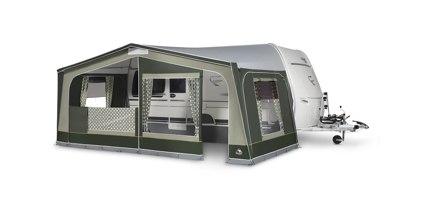 Dorema Monza XL 270 VAR Green Caravan Awning Dorema - UK Camping And Leisure