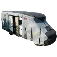 Motorhome Cover 4 Ply Premium Waterproof Breathable From 7.5M To 8.0M