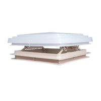 MPK Caravan Motorhome Campervan Boat Beige Roof Vent Sky light 360x320mm with Flynet