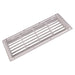 MPK White Recessed Mounted Fridge Vent & Winter Cover Caravan/Motorhome UK Camping And Leisure