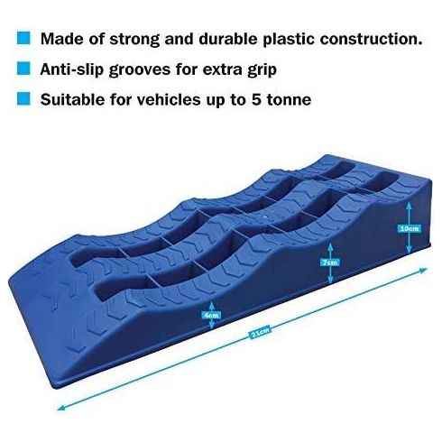 Multi Leveller Wheel Tyre Saver Stop Ramp Raiser Trailer Motorhome Caravan x2 Leisurewize - UK Camping And Leisure