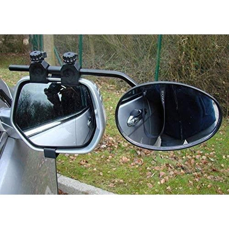 New Maypole 8327 Universal Convex Glass Deluxe Car Caravan Towing Mirror x1 Maypole - UK Camping And Leisure