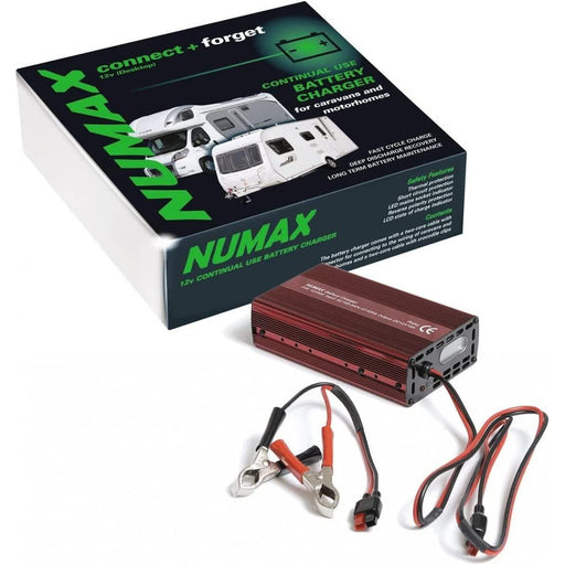 Numax 12V 20 Amp 20A Smart Battery Charger Conditioner - Leisure Caravan  Motorhome UK Camping And Leisure