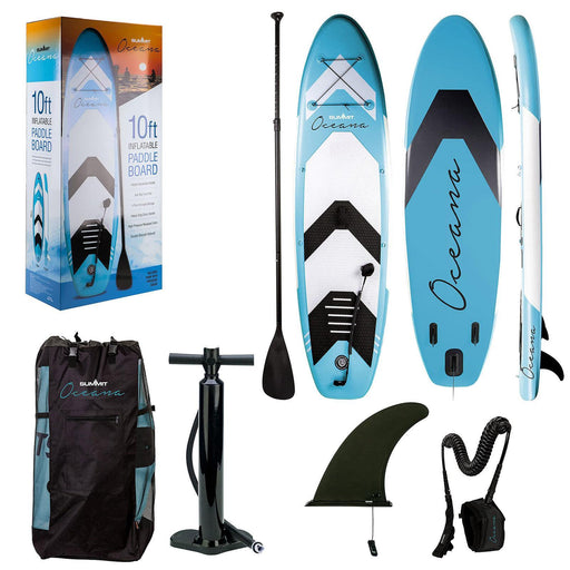 Oceana 10FT Inflatable Stand Up Paddle Board Kit UK Camping And Leisure