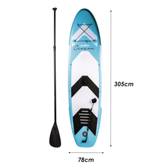 Oceana 10FT Inflatable Stand Up Paddle Board Kit Summit - UK Camping And Leisure