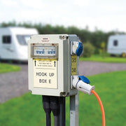 Orange 25 Metre 230v Electric Hook Up Extension Leisurewize - UK Camping And Leisure
