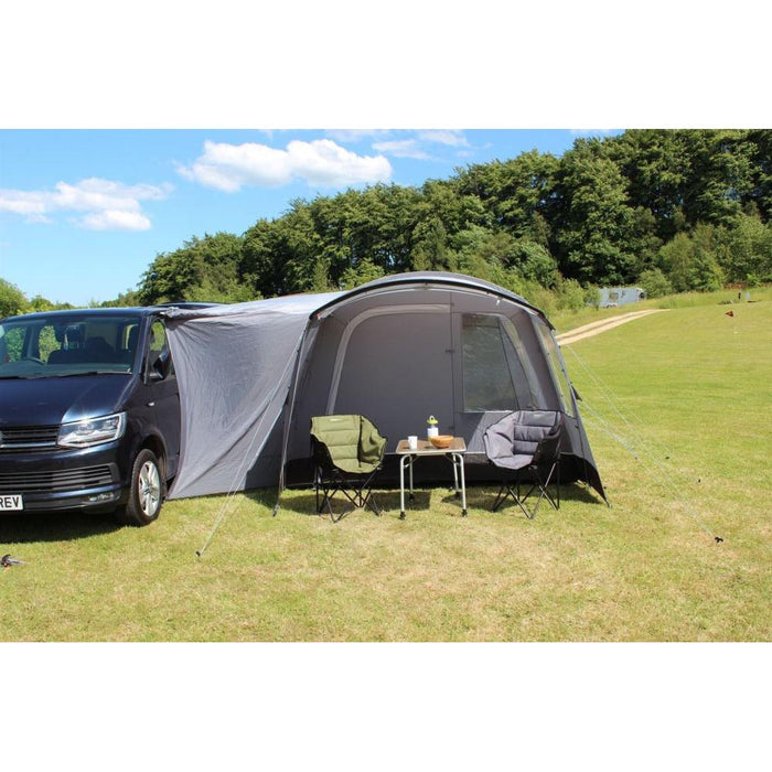 Outdoor Revolution Cayman Curl XLE F/G Poled Low Driveaway Awning 180-210cm