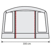 Outdoor Revolution Airedale Side Porch F/G Pole Outdoor Revolution - UK Camping And Leisure
