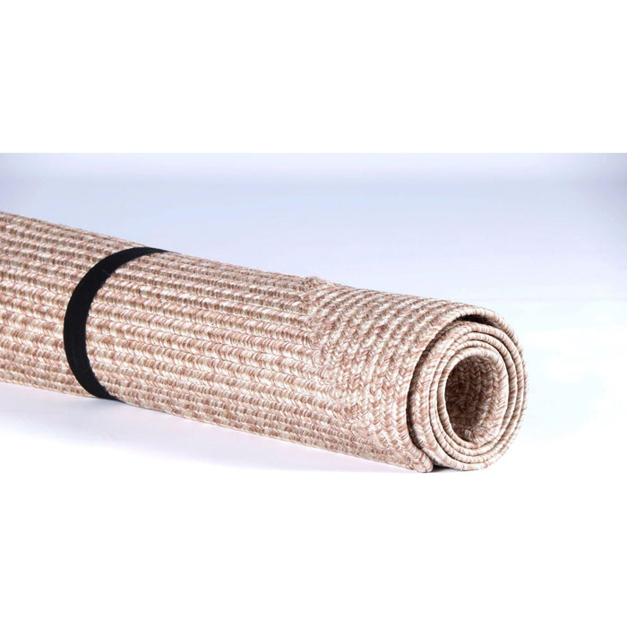 Outdoor Garden Rug Portable Mat for Decking Patio Faux Jute Plain Outdoor Rug 80 x 150 cm UK Camping And Leisure