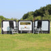 Outdoor Revolution 3 Panel Inflatable Oxygen Modular Windbreak 130cm x 490cm UK Camping And Leisure