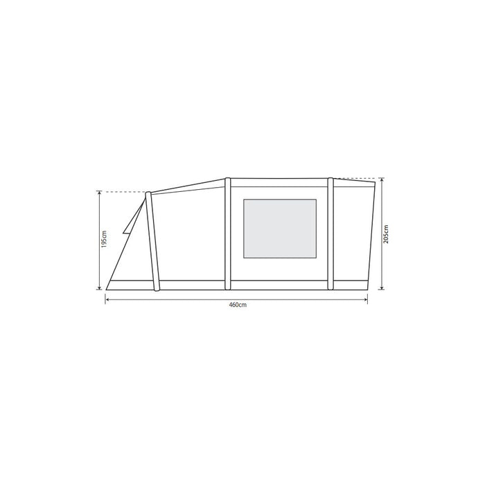 Outdoor Revolution Camp Star 500 Bundle 5 Person AIR Tent Carpet & Footprint Outdoor Revolution - UK Camping And Leisure