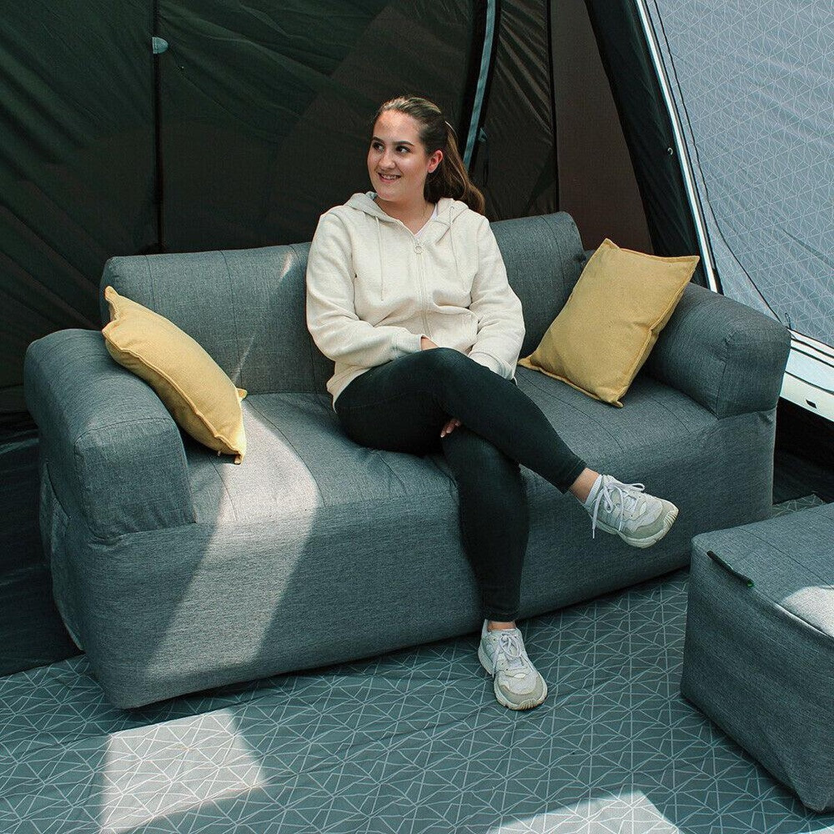 Outdoor Revolution Camping Campeze 2 Seater Double Sofa THERMO Inflatable Sofa Outdoor Revolution - UK Camping And Leisure
