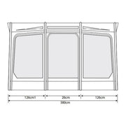Outdoor Revolution Eclipse Pro 380L Caravan/Motorhome Awning 250-265cm Outdoor Revolution - UK Camping And Leisure