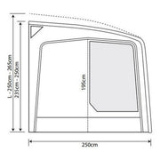 Outdoor Revolution Eclipse Pro 380L Caravan/Motorhome Awning 250-265cm Outdoor Revolution - UK Camping And Leisure