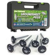 Outdoor Revolution Eco Warrior Steel Metal Tent Awning Groundsheet Pegs Box Of 15 Outdoor Revolution - UK Camping And Leisure