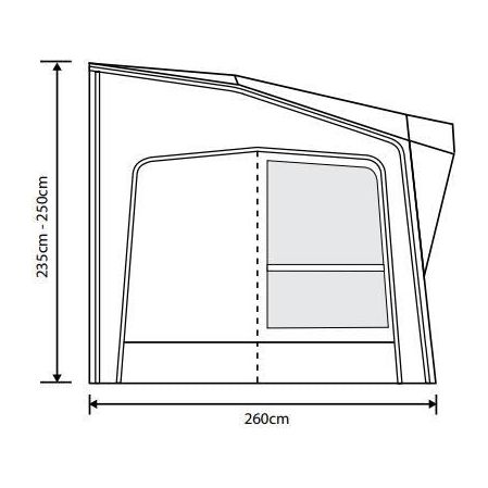 Outdoor Revolution Esprit Pro X 390 Premium Caravan air Awning Outdoor Revolution - UK Camping And Leisure