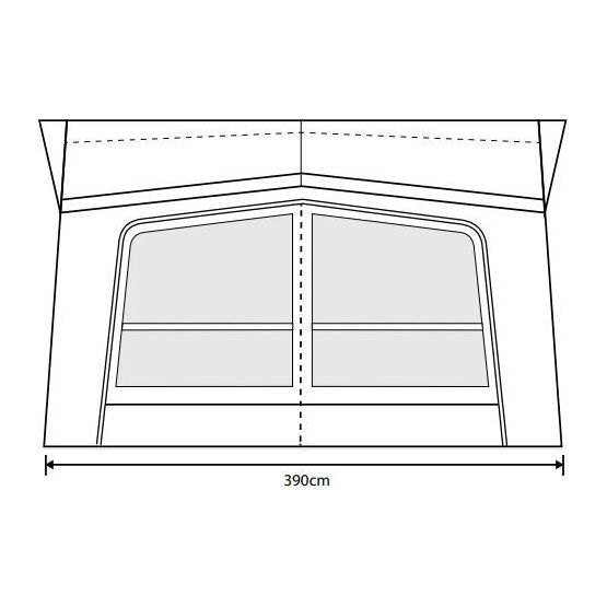 Outdoor Revolution Esprit Pro X 390 Premium Caravan air Awning Outdoor Revolution - UK Camping And Leisure