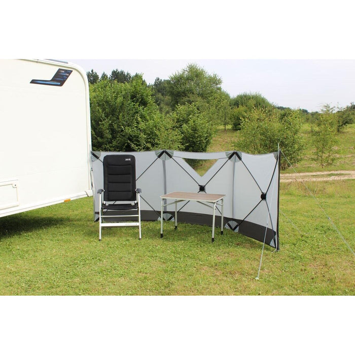 Outdoor Revolution Pronto Compact 3 Panel Windbreak (125 x 360) Fast Assembly UK Camping And Leisure