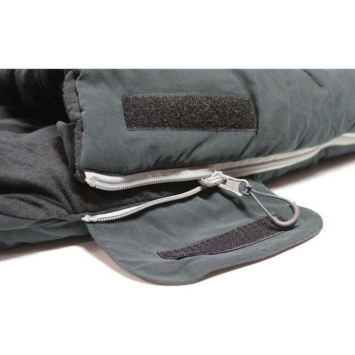 Outdoor Revolution StarFall Midi Cotton Flannel Inner Sleeping Bag - Charcoal UK Camping And Leisure