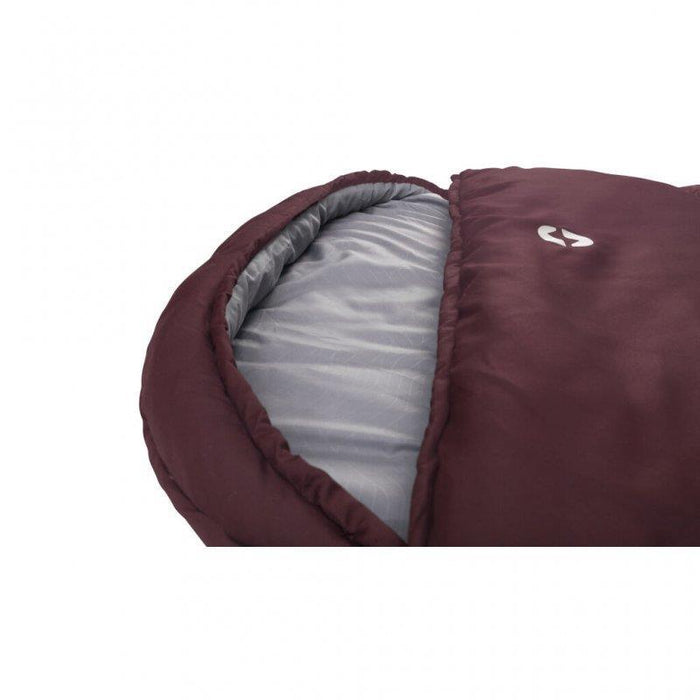 Outwell Campion Lux Sleeping Bag Aubergine Camping Sleeping Bag Outwell - UK Camping And Leisure