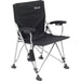 Outwell Campo Black Foldable Camping Chair with Padded Armrests Outwell - UK Camping And Leisure