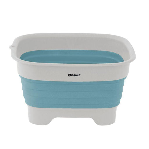 Outwell Collaps Callapsible Wash Bowl with Drain - Classic Blue for Caravan/Motorhome UK Camping And Leisure