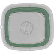 Outwell Collaps Callapsible Wash Bowl with Drain - Shadow Green Outwell - UK Camping And Leisure