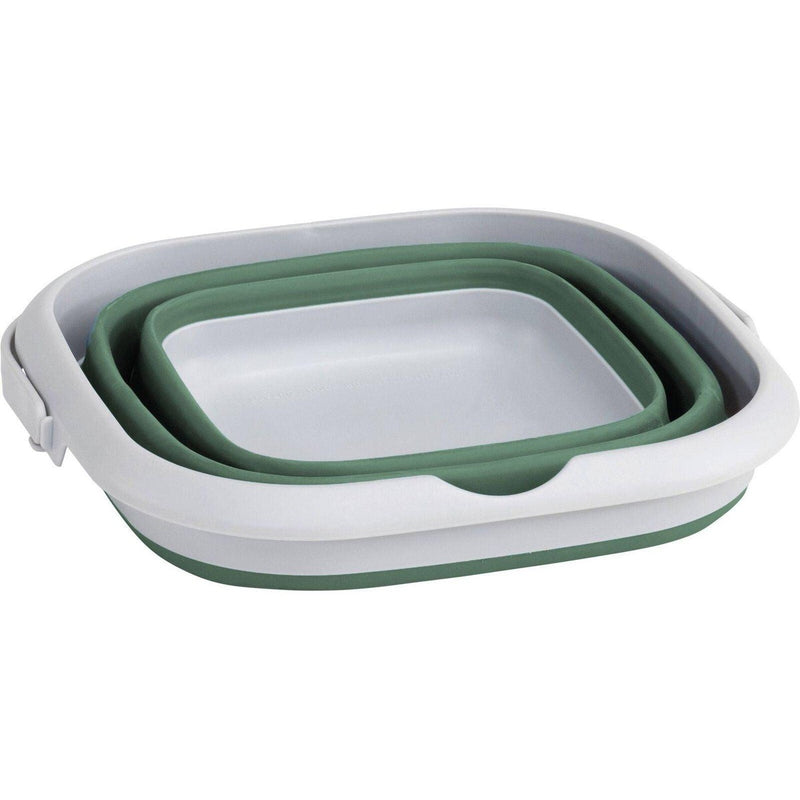 Outwell Collaps Collapsible Bucket Square w/lid 9l Outwell - UK Camping And Leisure